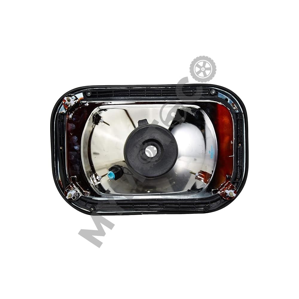 Uno Minda HL-5606BM HEAD LIGHT-P43 WITH RIM - LH FOR TATA HYWA - 2518/4018/1613
