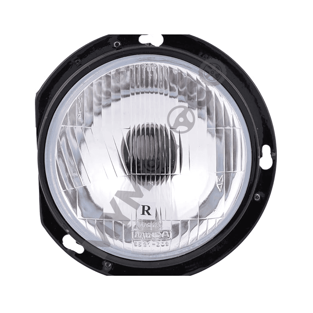 UNO MINDA HL-5669M Head Light with parking with Rim RH For Eicher Canter