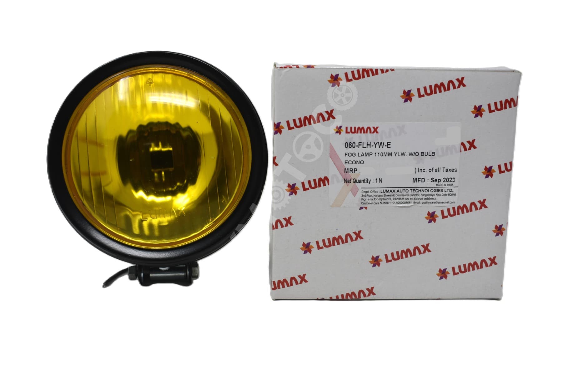 Lumax Fog Lamp 110mm w/o bulb