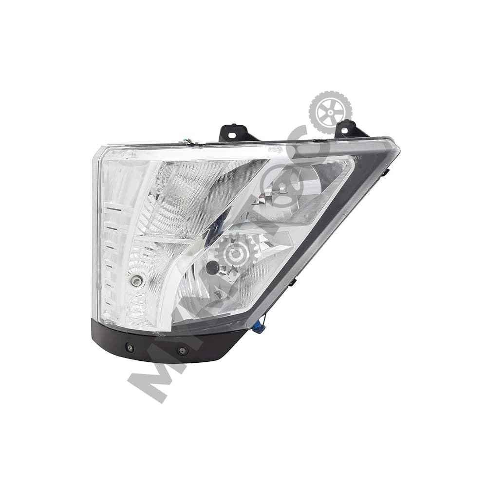 UNO MINDA HL-5692M Head Light with wire LH For Eicher Pro