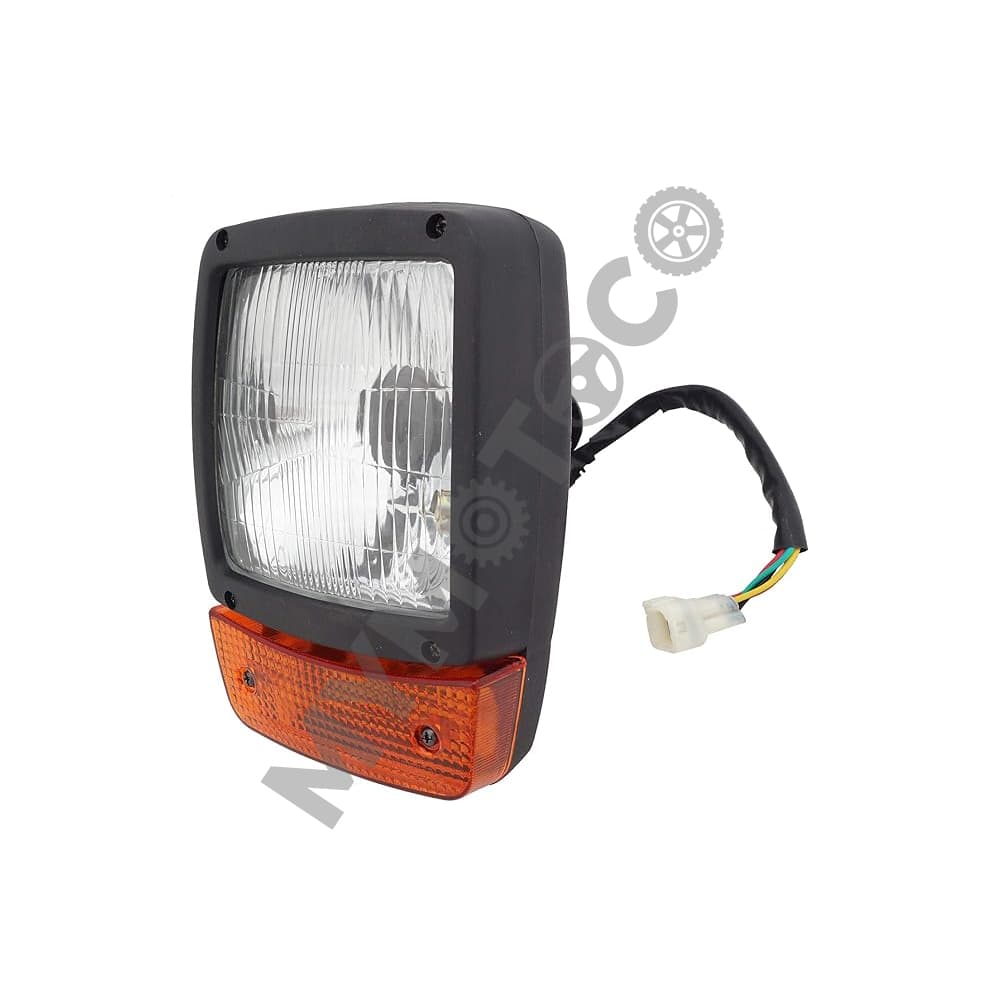 UNO MINDA HL-5668M Head Light Amber Lens indicator For JCB 4DX