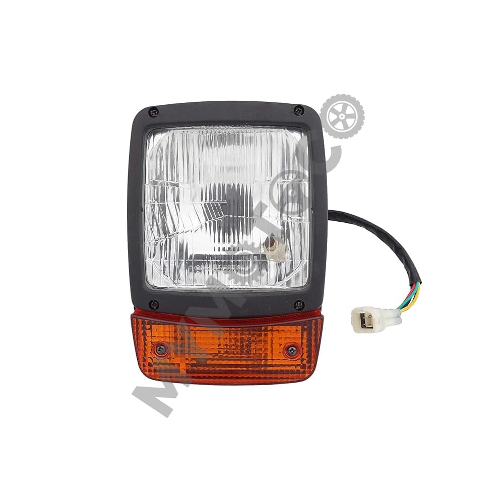 UNO MINDA HL-5668M Head Light Amber Lens indicator For JCB 4DX
