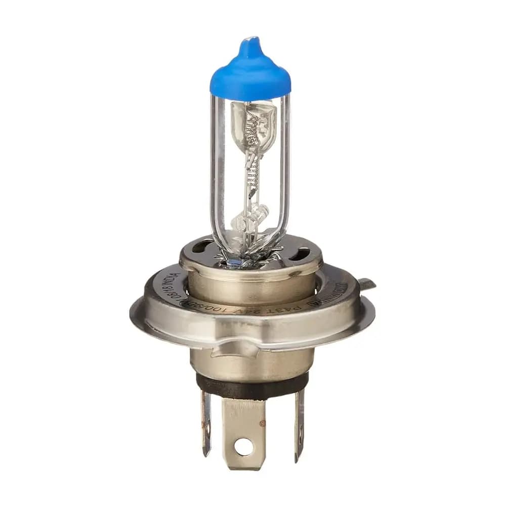 Uno Minda H4-5006- H4 P43 24V 100/90W(Blue Coating)-HEAD LIGHT HALOGEN BULB QUARTZ GLASS