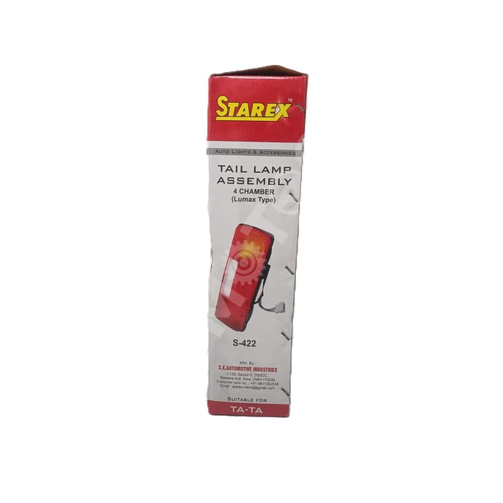 Starex - Tail light assembly 4 chamber genuine type left