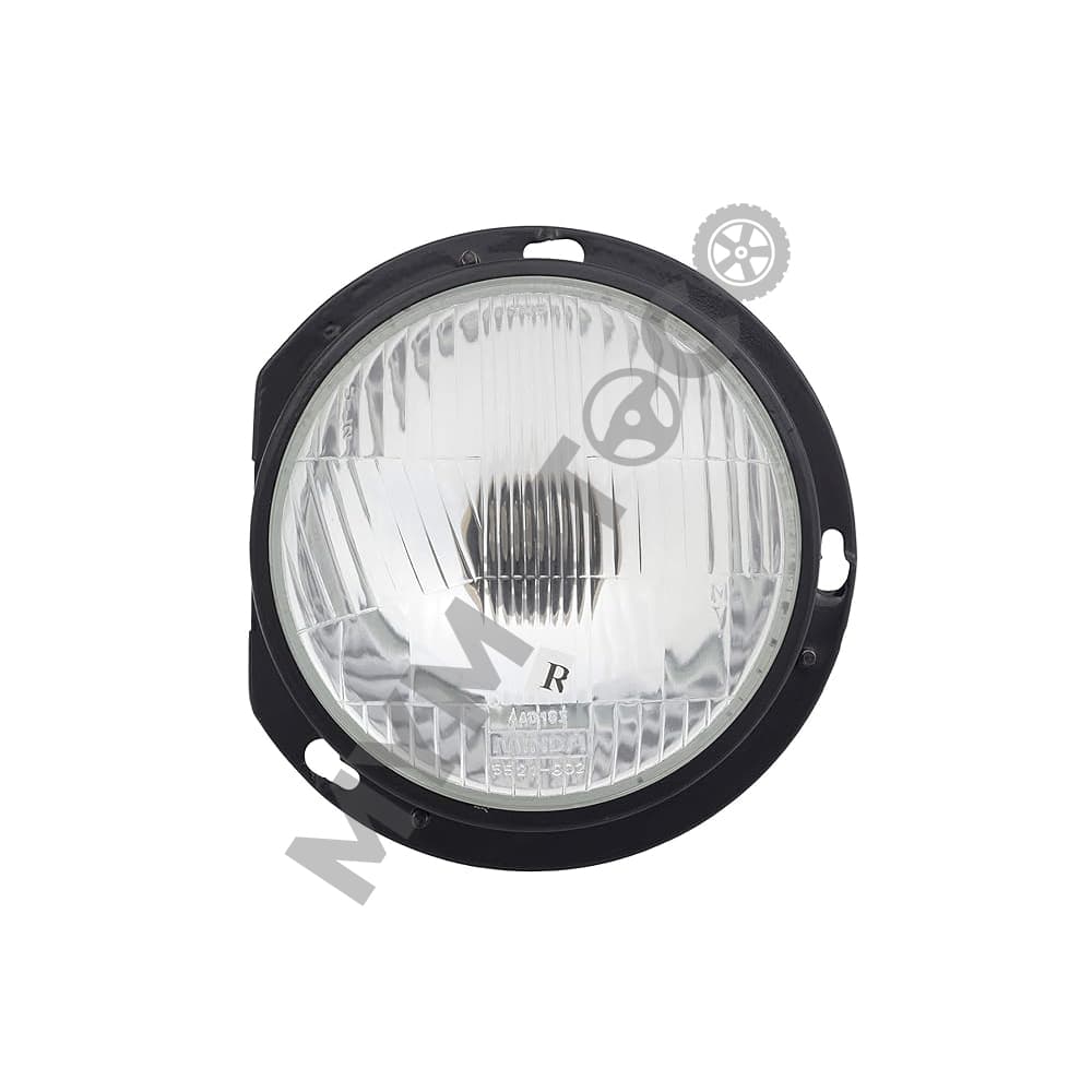 UNO MINDA HL-5669AM Head Light with parking with Rim RH For Eicher Canter