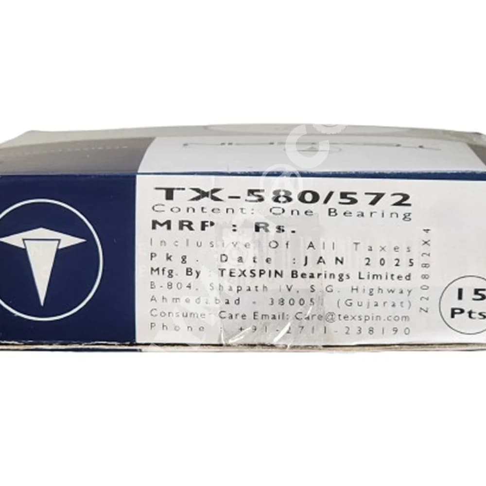 Texspin Eicher -Terra 20 rear inner side wheel twin kit 2 bearings (TX - 580/572 - 02no.)