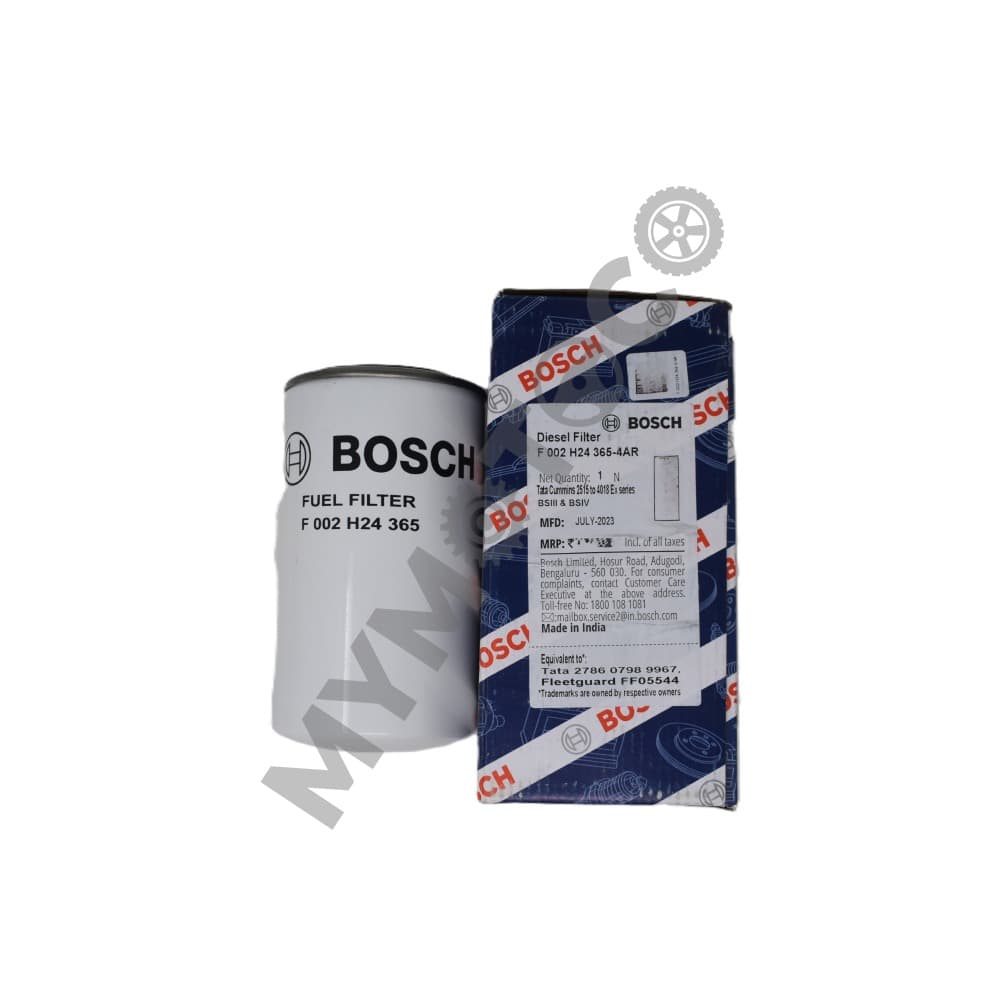 Bosch (secondary) Diesel Filter - Cummins 6B, 2515 to 4018 TC Ex Series BS III & IV