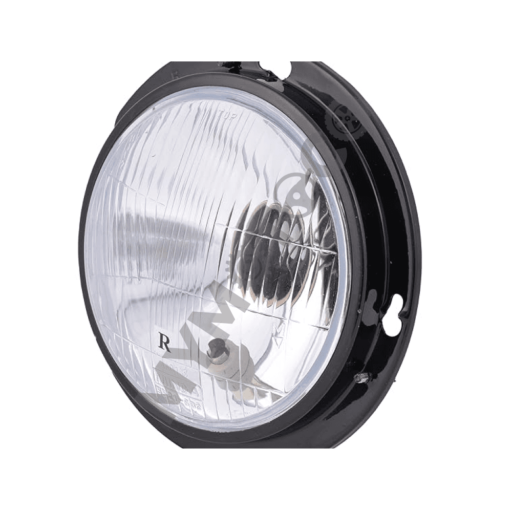 UNO MINDA HL-5669M Head Light with parking with Rim RH For Eicher Canter