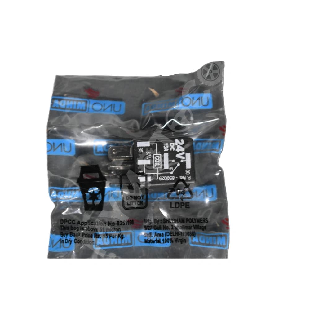 Uno Minda 5 Pin Mini Relay - 24V for Tata commercial vehicles