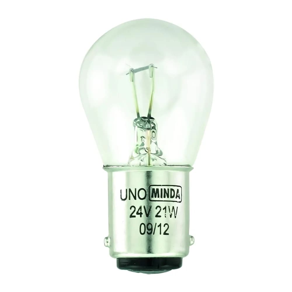 Uno Minda MIN-2018 2442 24V 21W INDICATOR AND STOP LIGHT BULB
