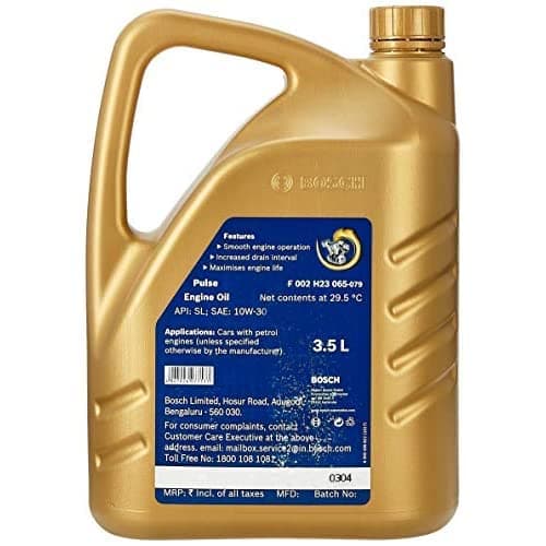 Bosch Pulse SL 10W 30 3.5ltrs