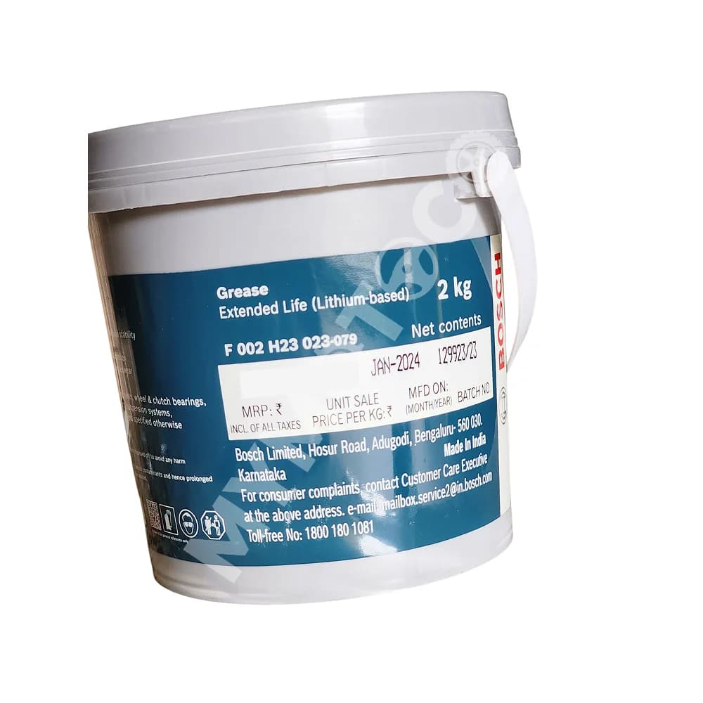 Bosch NLGI 3 MP3 AP3 grease 2.0kg