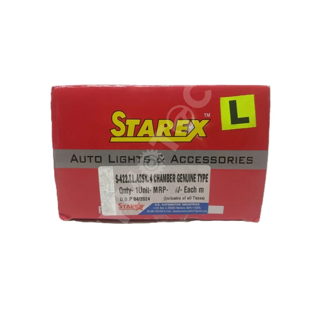 Starex - Tail light assembly 4 chamber genuine type left