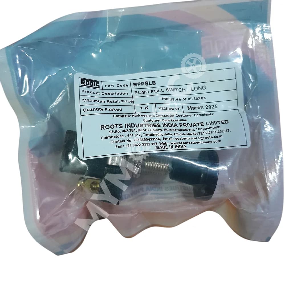 Roots Push Pull Switch long body - pack of 10
