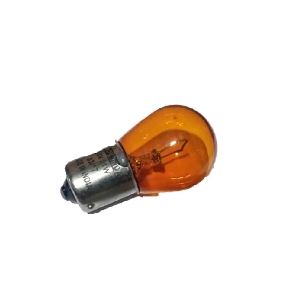 Uno Minda MIN-2019 2441 24V 21W INDICATOR AND STOP LIGHT BULB AMBER COLOR