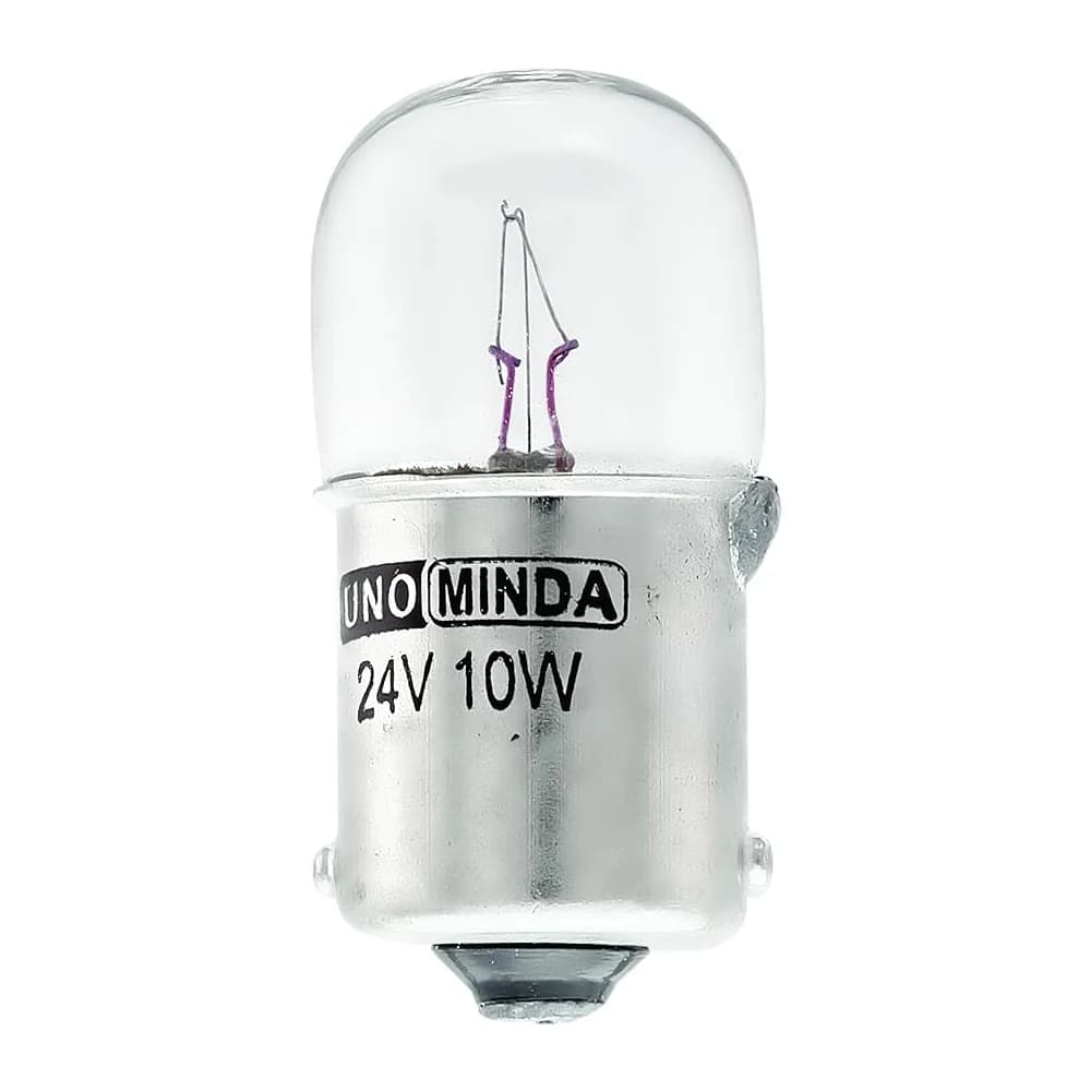 Uno Minda MIN-2024 24V 10W TUB PARKING LIGHT BULB FOR COMMERCIAL VEHICLES