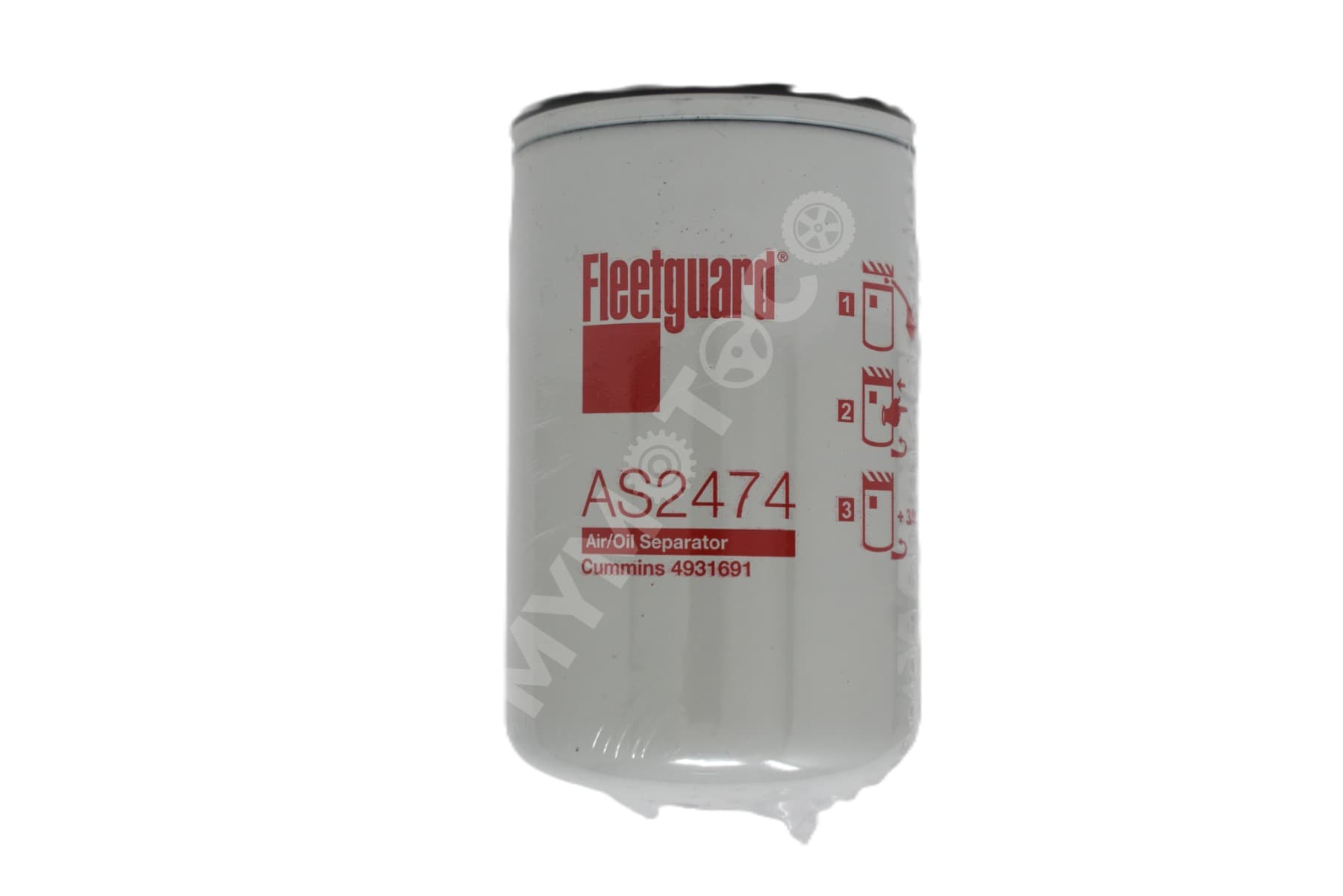 Fleetguard (Spin on) Oil Filter - Tata Cummins ISBe Engine (On Highway Apln.) - Indigenized