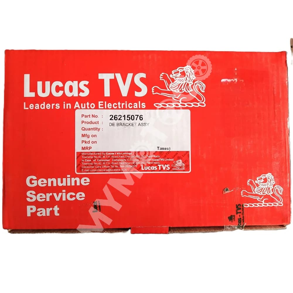 Lucas TVS - DE Bracket Assembly - 26215076