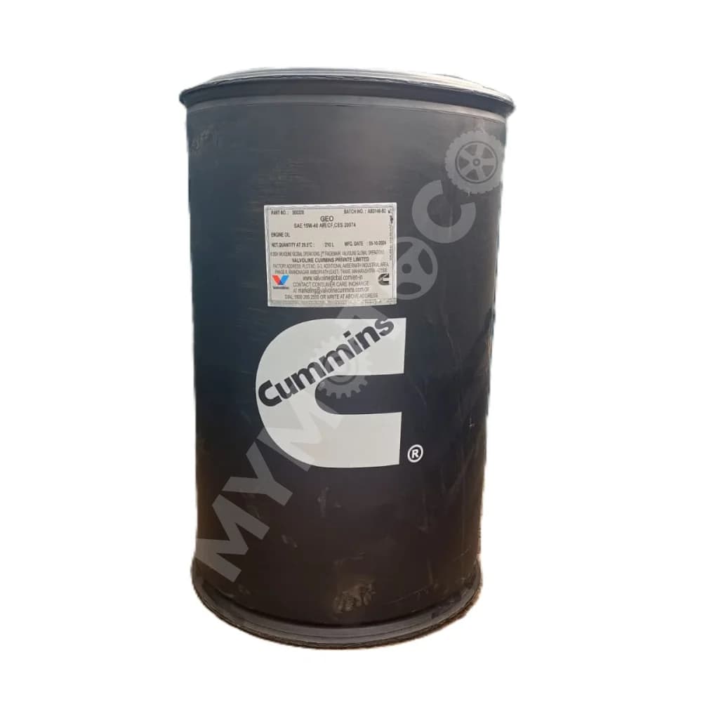 Valvoline GEO - CNG Engine Oil 15W40 - 210 Ltrs