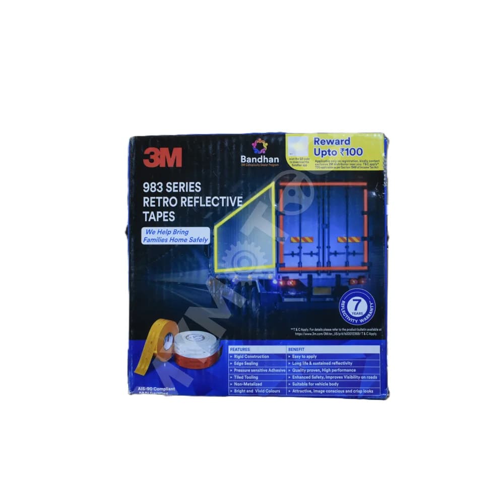 3M Reflective Tape (Red Conspicuity) - 50Metres