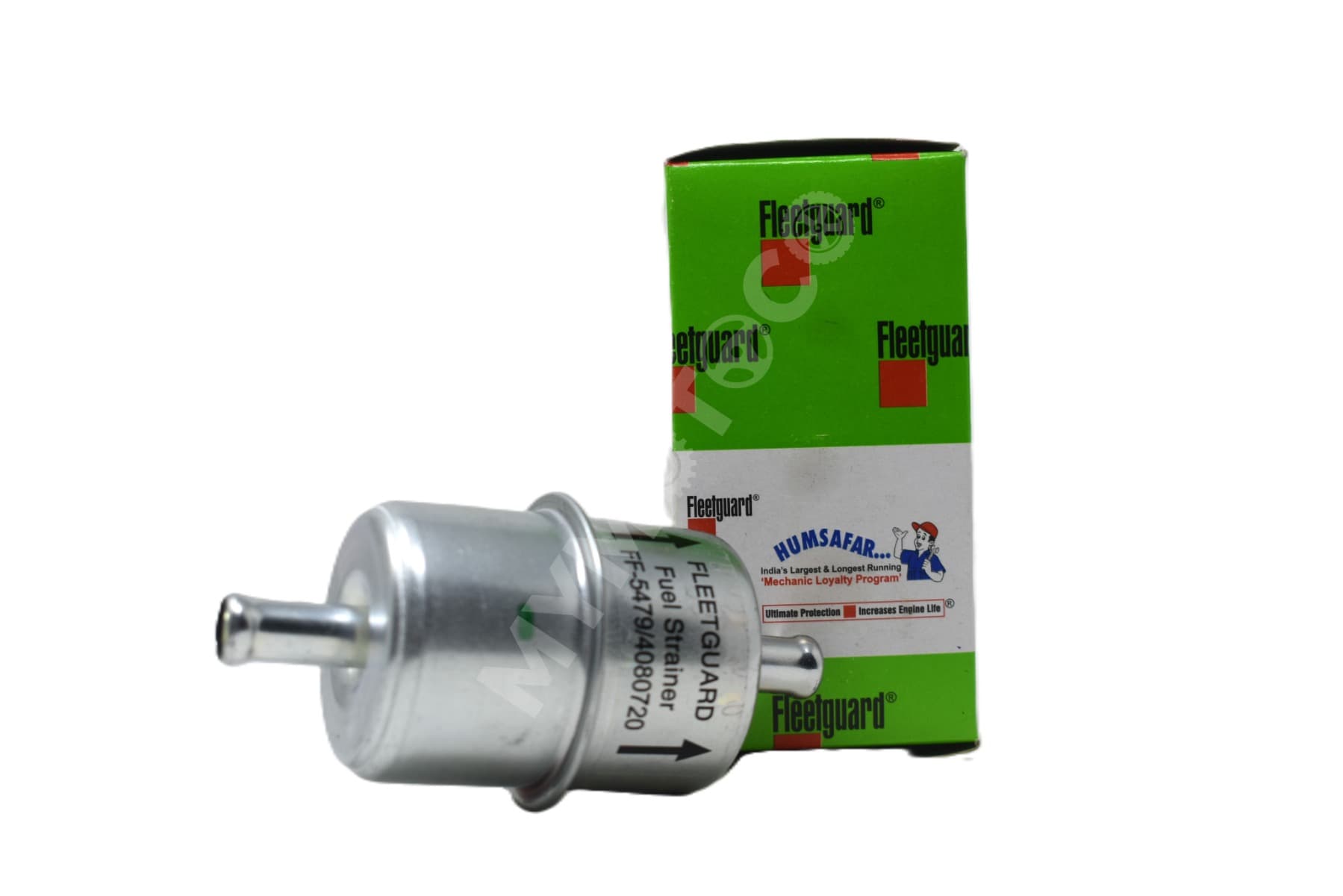 Fleetguard (Fuel Strainer) Diesel Filter - Tata Cummins B, 1510 to 4018 BS II & III, Ashok Leyland All BS II & III, Eicher BS III Fuel Strainer