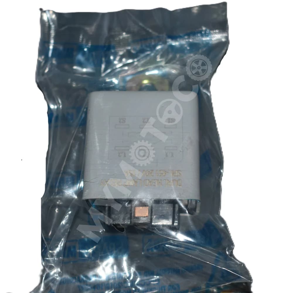 Spark Minda Dual Headlight Relay - without Wire 6 pin 24V 15Amp - Universal