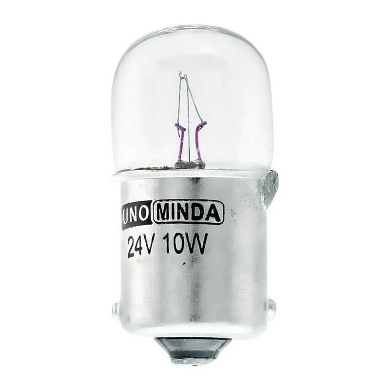 Uno Minda MIN-2024 24V 10W TUB PARKING LIGHT BULB FOR COMMERCIAL VEHICLES