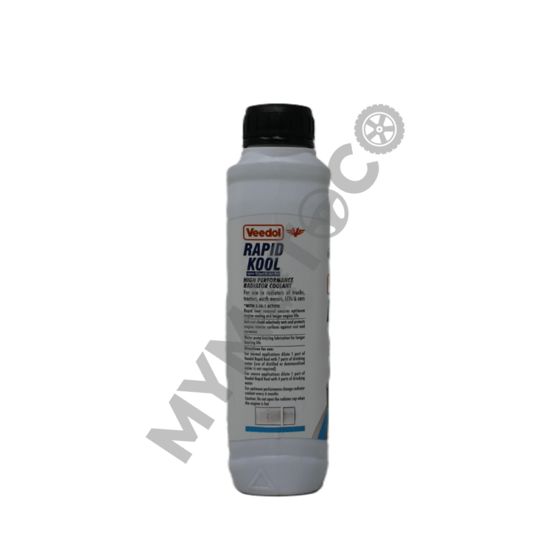 Veedol Coolant - Rapid Cool 1:7 - 1 ltr Green - Image 3