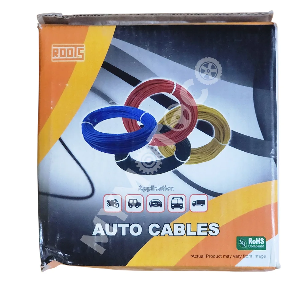 Roots - Auto cable (PVC Insulated) - 1.0 sq. mm 25 mtrs