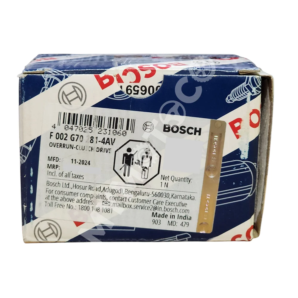Bosch Overrunning Clutch Drive-F002G70281