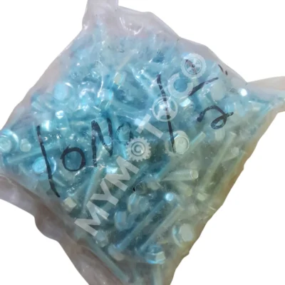 Generic Nut Bolt 10no - 1.5" - 100pcs
