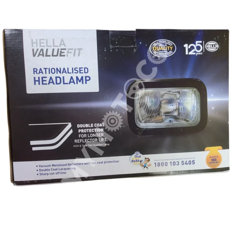 Hella Head Light Assembly - P43 Type - LH For Tata 1312/1612 - Image 3