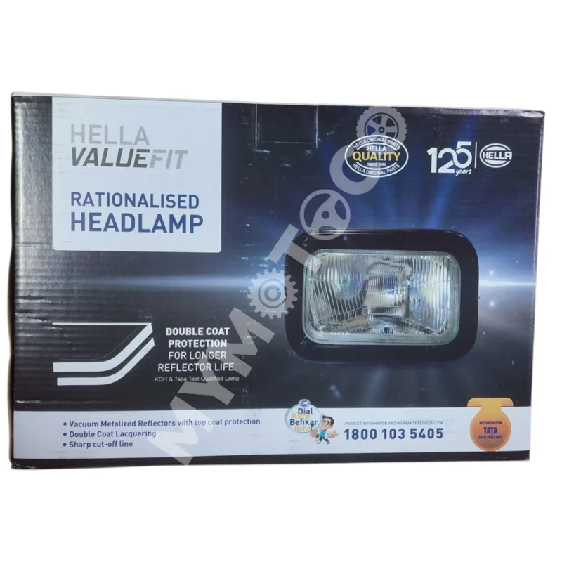 Hella Head Light Assembly - P43 Type - RH For Tata 1312/1612 - Image 3