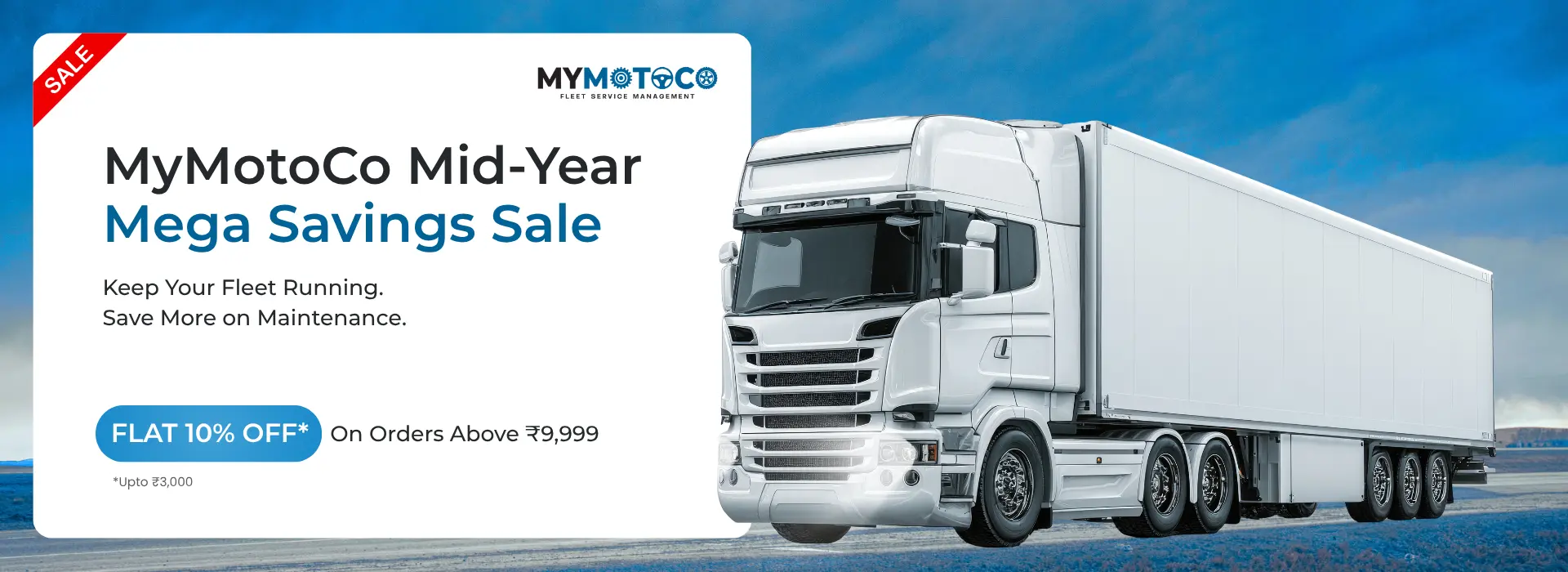 Website Banner for mid year sale desktop